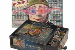 Produktbild von Noble Collection Harry Potter The Quibbler Magazine 1,000 Piece Jigsaw Puzzle-