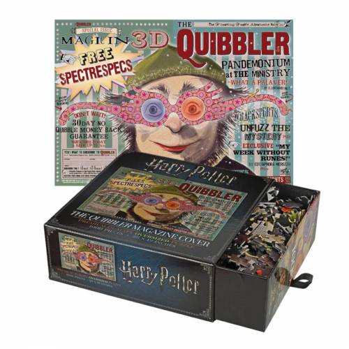 Produktbild von Noble Collection Harry Potter The Quibbler Magazine 1,000 Piece Jigsaw Puzzle-