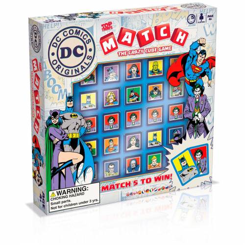 Bild von Winning Moves Top Trumps Match Board Game – DC Comics Edition