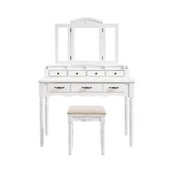 Bild von VASAGLE Dressing table with 7 Drawers