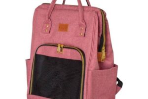 Bild von Fauna® Dog Puppy Cat Backpack Pet Travel Carrier – Pink