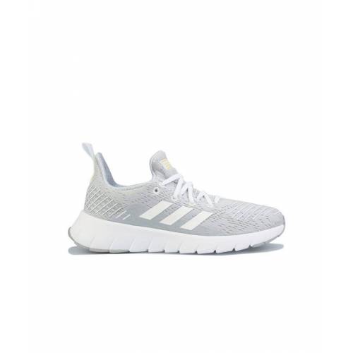 Bild von adidas Womenss Asweego Running Shoes in Grey White Textile