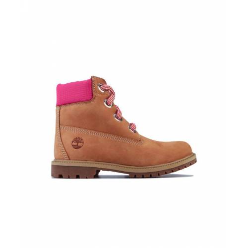 Produktbild von Timberland Womenss 6 Inch Convenience Lace Boots in Wheat – Brown Leather