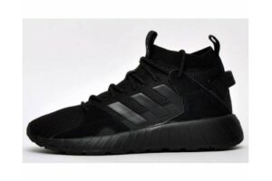Bild von adidas Mens Questarstrike Mid Running Shoes – Black