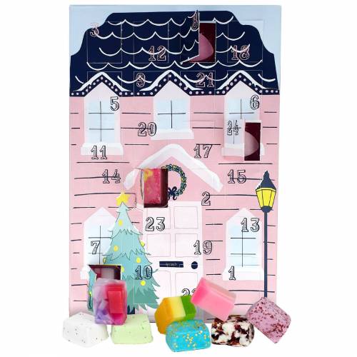 Bild von Bomb Cosmetics – Christmas 2021 Santa Stop Here Advent Calendar