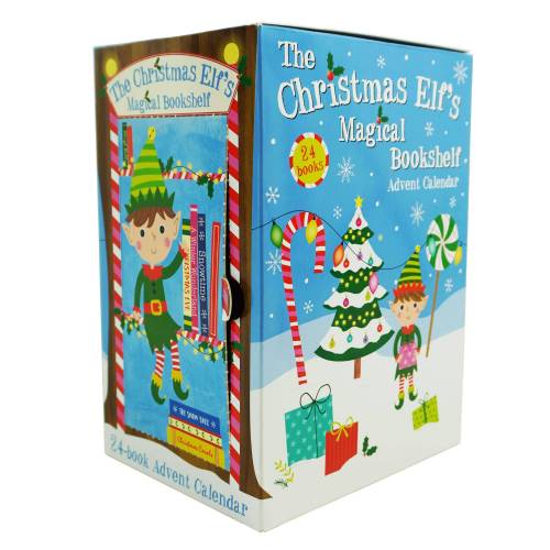 Bild von Simon & Schuster The Christmas Elf’s Magical Bookshelf Advent Calendar: Contains 24 books! – Ages 0-5 – Paperback