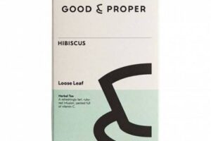 Produktbild von Good & Proper Herbal tea Good and Proper “Hibiscus”, 75 g