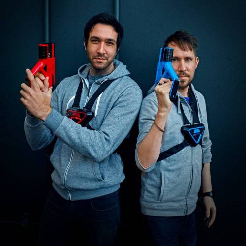 Produktbild von 360 Sourcing Sharper Image Electronic Laser Tag Set – Only at Menkind!
