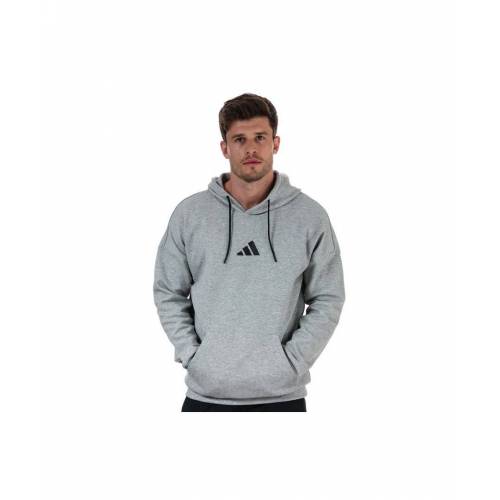 Produktbild von adidas Mens Hoodie Grey Heather Xlin Cotton