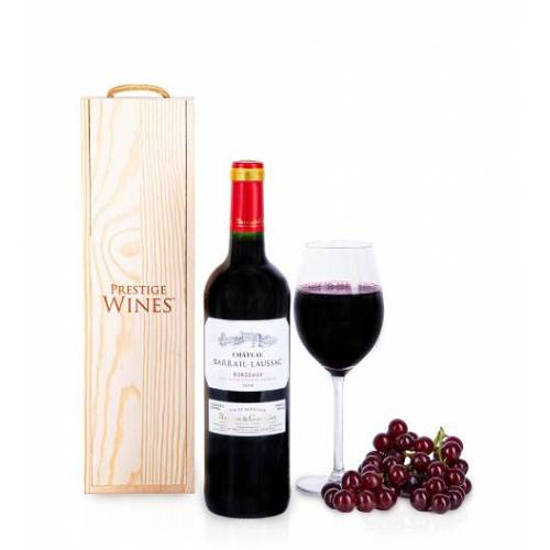 Bild von Prestige Hampers Single Bordeaux Gift Boxed – Red Wine Gifts – Wine Gifts – WIne in Gift Box – Send Wine Gifts – Wine Gifts UK