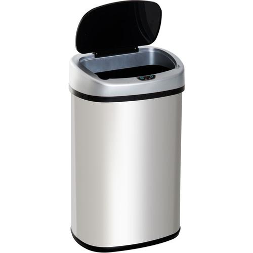 Bild von HOMCOM Stainless Steel Sensor Dustbin Automatic Touchless Rubbish Bin 48L