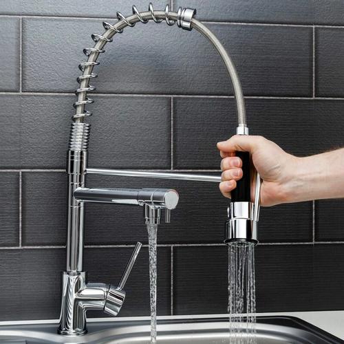 Bild von Sauber – Kitchen Mixer Tap Dual Spout with Pull Out Spray
