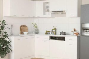 Produktbild von Vidaxl – 11 Piece Kitchen Cabinet Set White Chipboard