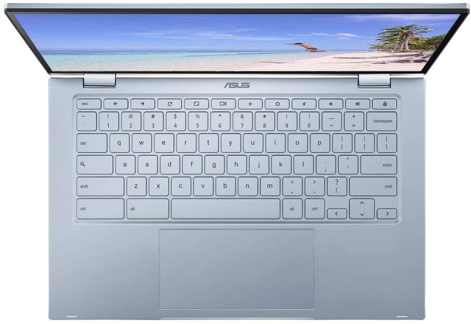 Bild von ASUS 14 inch Chromebook Flip C433TA Full HD Touchscreen Convertable Laptop (Intel Core M3-8100Y, 8 GB RAM, 128 GB)