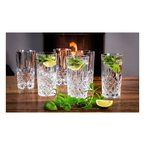 Bild von Crystal Hiball x6 and Tumbler Glasses x6