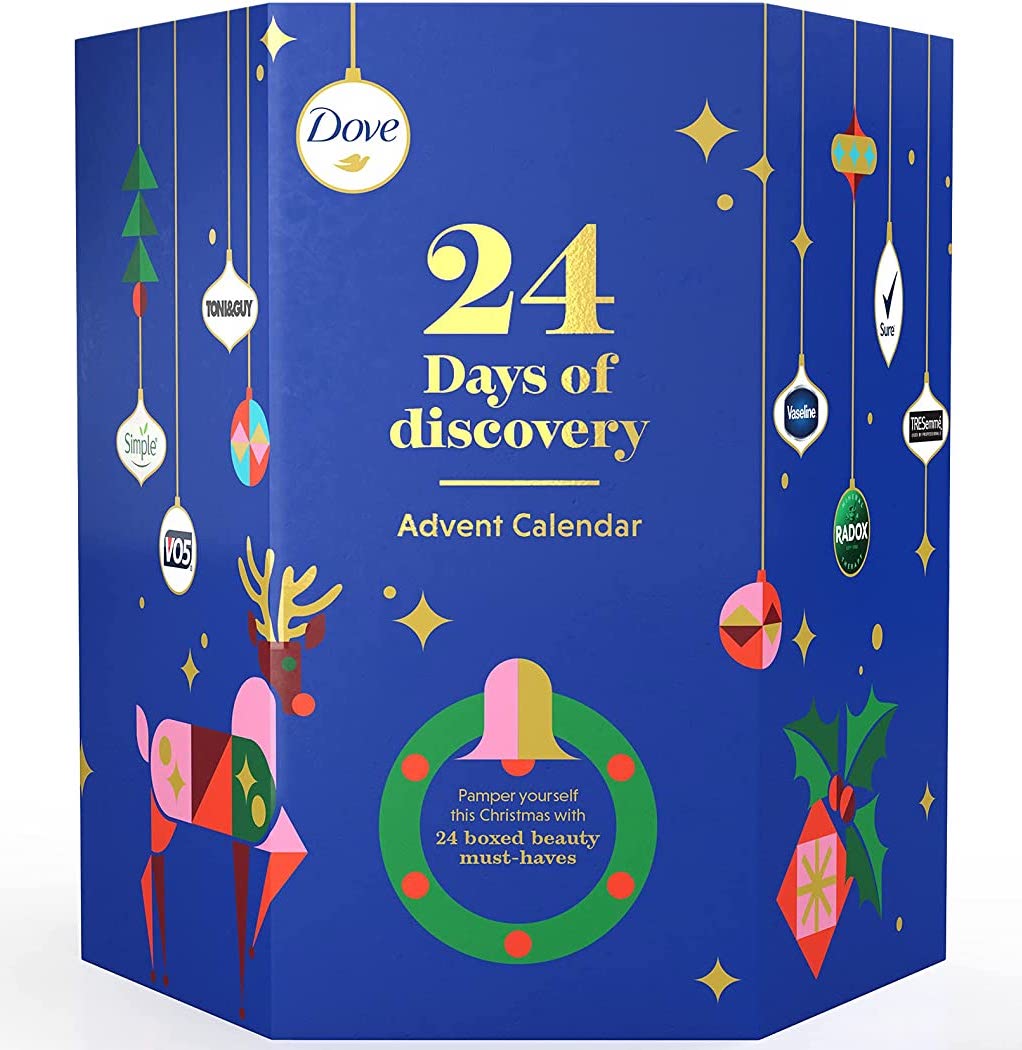 Bild von Ultimate 24 Day Advent Calendar 2021 – Tresemme, Dove, Sure, VO5, Vaseline, Toni and Guy, Simple, RADOX – 24 Days of Festive gifts