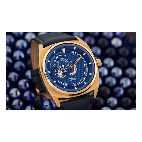 Bild von Reign Semi-Skeleton Watch: Silver-Black