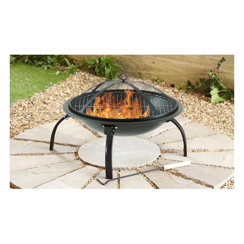 Bild von Large Foldable Firepit with Four-Piece Marshmallow Kit