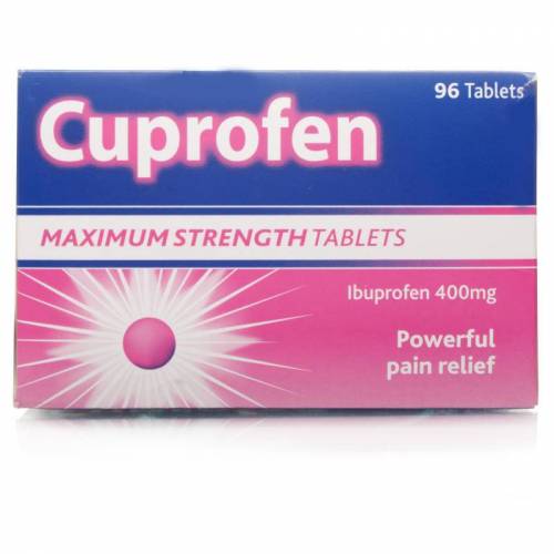 Produktbild von Cuprofen Maximum Strength 400mg – 96 Tablets