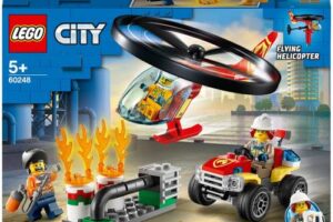 Bild von Lego City: Fire Helicopter Response Building Set (60248)-unisex