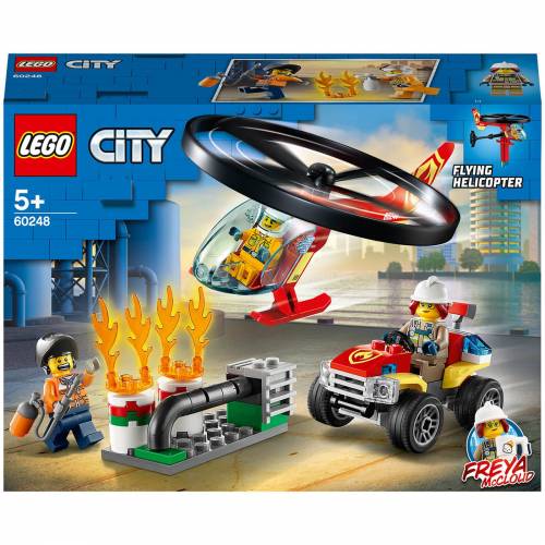 Produktbild von Lego City: Fire Helicopter Response Building Set (60248)-unisex