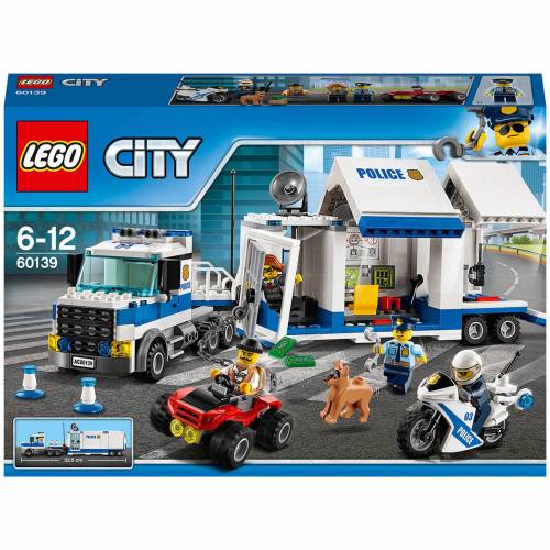 Produktbild von Lego City: Police Mobile Command Center Truck Toy (60139)-unisex