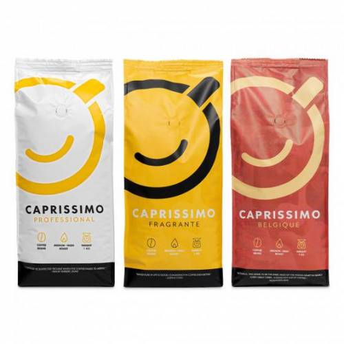 Produktbild von Coffee Friend Coffee bean set “Caprissimo Trio”, 3 kg