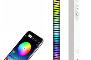 Produktbild von Betterlifegb – LED music rhythm light, multicolored atmosphere reactive to RGB sound, car pickup