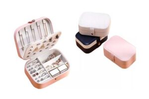 Produktbild von Faux Leather Jewellery Box: Pink