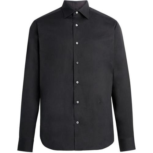 Bild von Roberto Cavalli Men’s Black Tailored Slim Fit Shirt