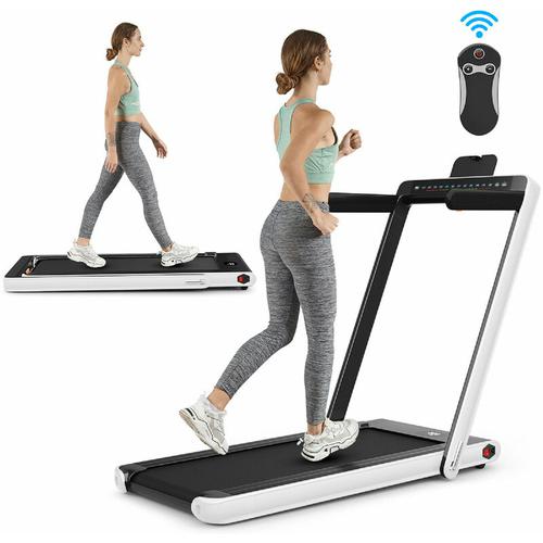 Bild von 2 in 1 Folding Treadmill Electric 1-12KM/H Walking Running Machine Bluetooth