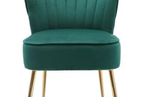 Produktbild von Velvet Cocktail Accent Chair, Green