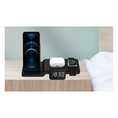 Bild von Four-in-One Fast Wireless Charging Station With Time Display
