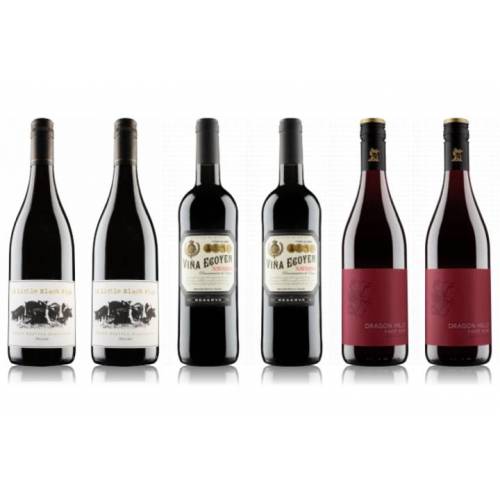 Produktbild von Virgin Wines Red Wine Case – 6 Bottle WineBank Welcome Offer
