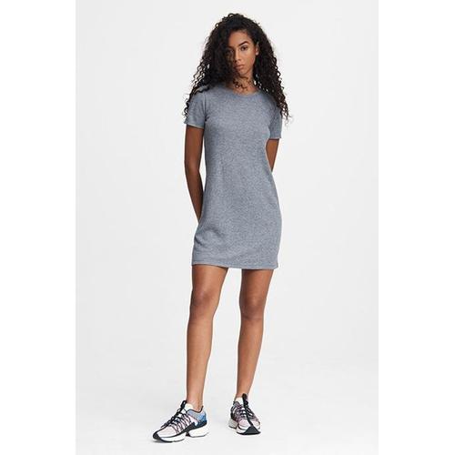 Bild von The Rib Mini Tee Dress Slim Fit Dress – Gray – Rag & Bone Dresses