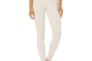 Produktbild von High-waist Cargo Legging – White – Alo Yoga Pants