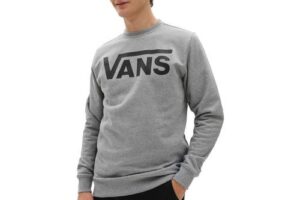 Bild von Embroidered Logo Sweatshirt – Gray – Vans Sweats