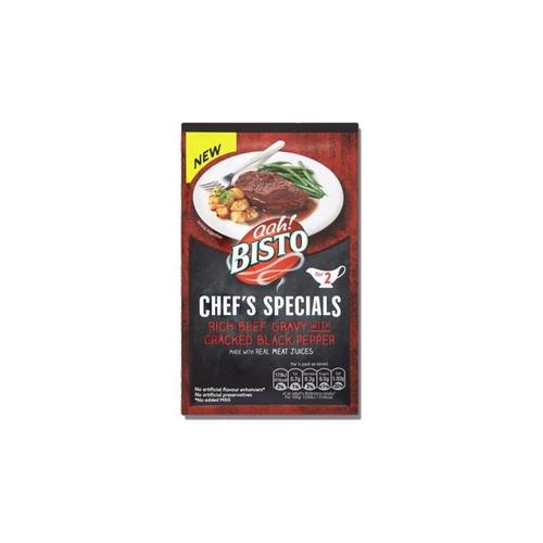 Bild von Bisto Beef Gravy and Cracked Back Pepper Sachets 25g: 6