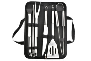 Bild von Stainless Steel BBQ Cooking Tool Kit With Carry Case – 7 Options