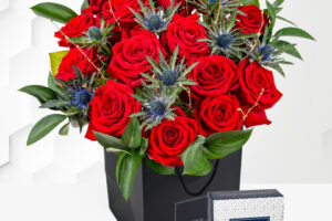 Produktbild von Grandeur – Valentine’s Flowers – Valentine’s Day Flowers – Valentine’s Red Roses – Red Roses Bouquet – Send Valentine’s Flowers