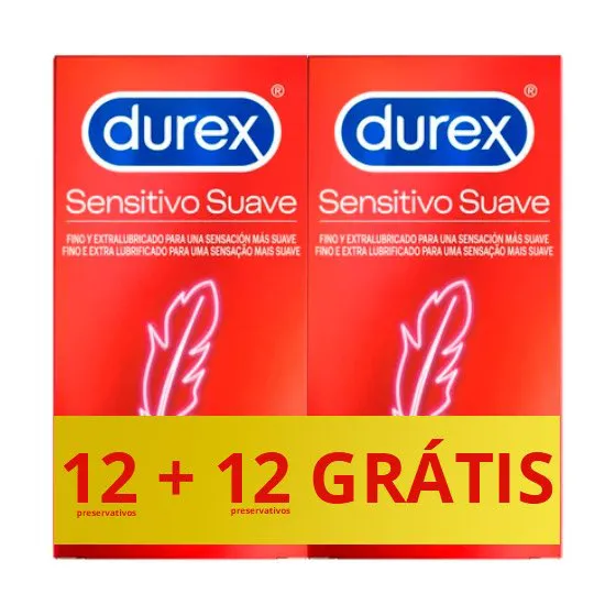 Produktbild von Durex Sensitive Soft Duo Condom 12 Unit(s) With Free 2nd Pack