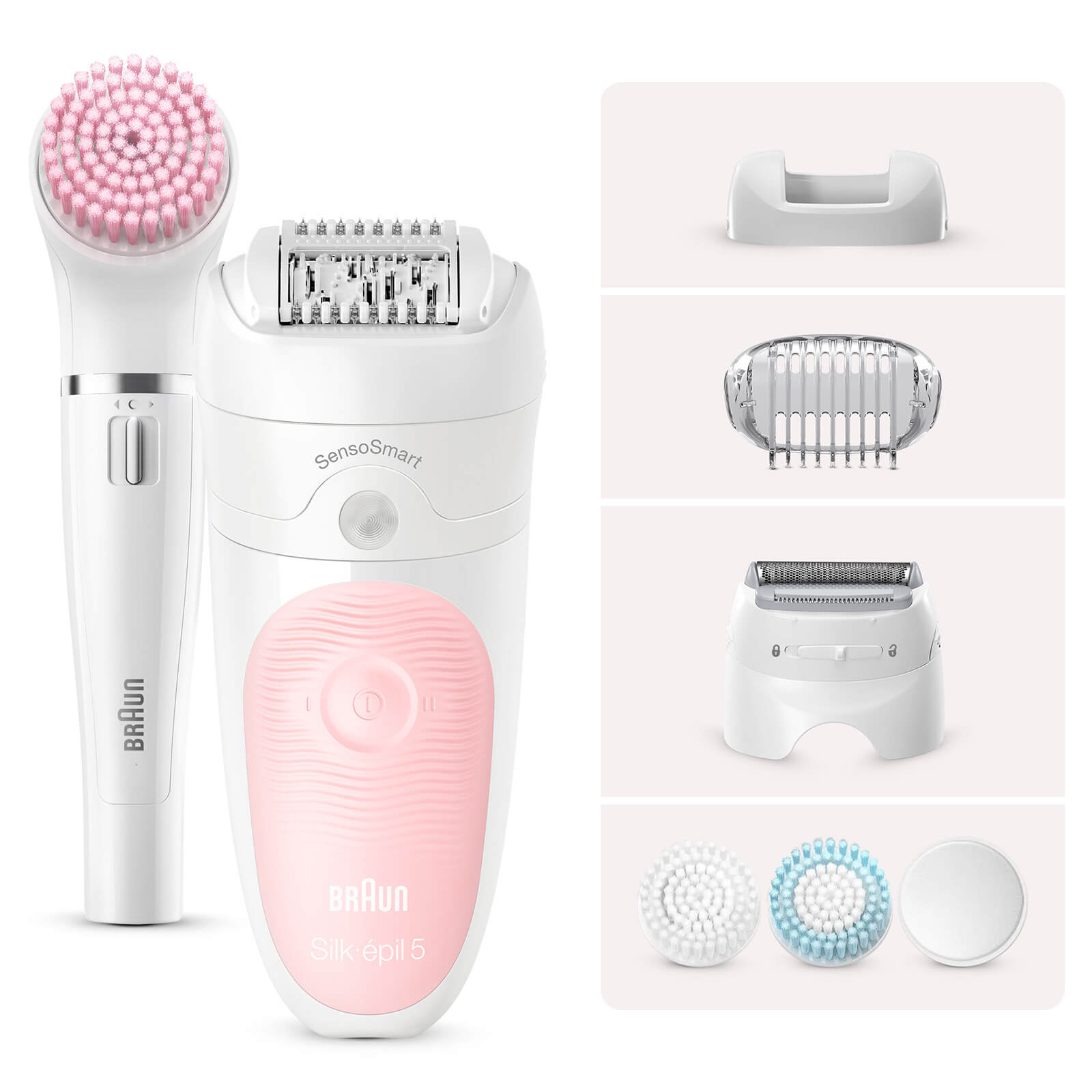 Produktbild von Braun Silk-épil 5 Epilator Beauty Set with 6 extras and FaceSpa
