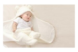Produktbild von Newborn Thermal Swaddling Baby Blanket: Cream/One