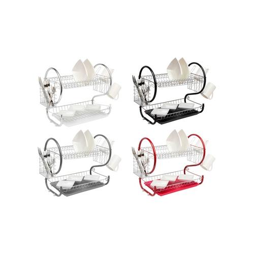 Bild von Neo Two-Tier Dish Drainer Rack: Red