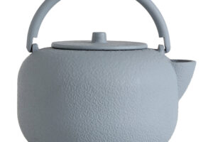 Produktbild von VIVA – Saga Cast Iron Round Teapot – Sea Salt