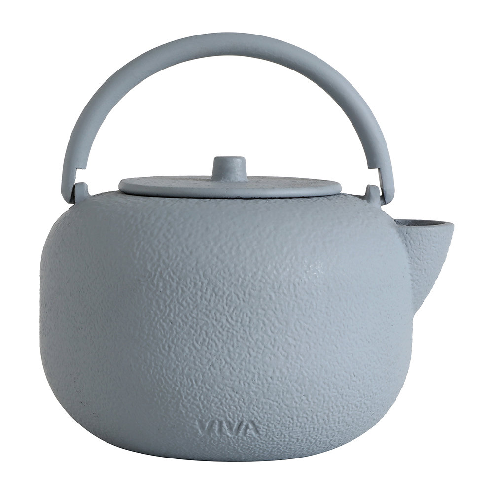 Bild von VIVA – Saga Cast Iron Round Teapot – Sea Salt