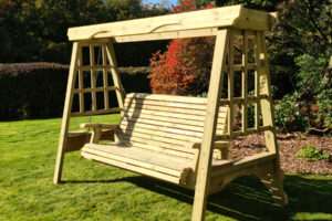 Produktbild von Timber Garden Furniture Timber Cottage Garden Swing   3 Seat