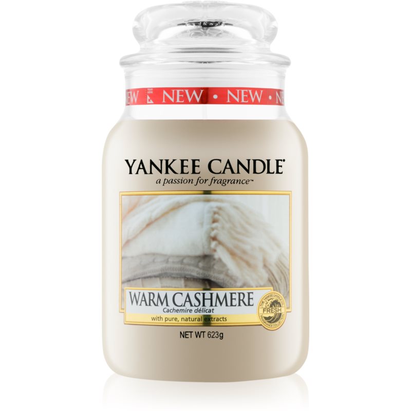 Bild von Yankee Candle Warm Cashmere scented candle Classic Large 623 g