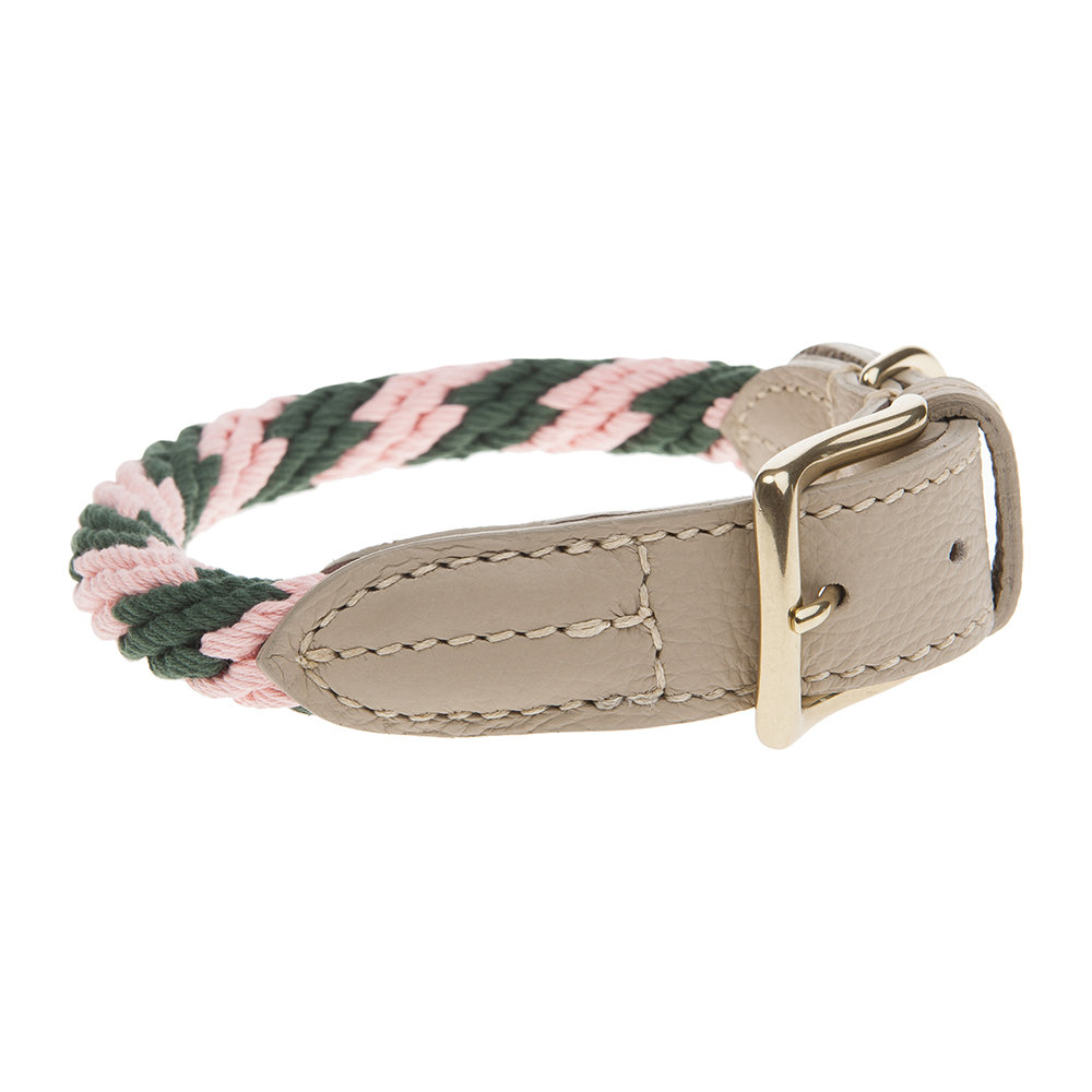 Bild von Mungo & Maud – Rock Candy Rope Collar – Flamingo – Large