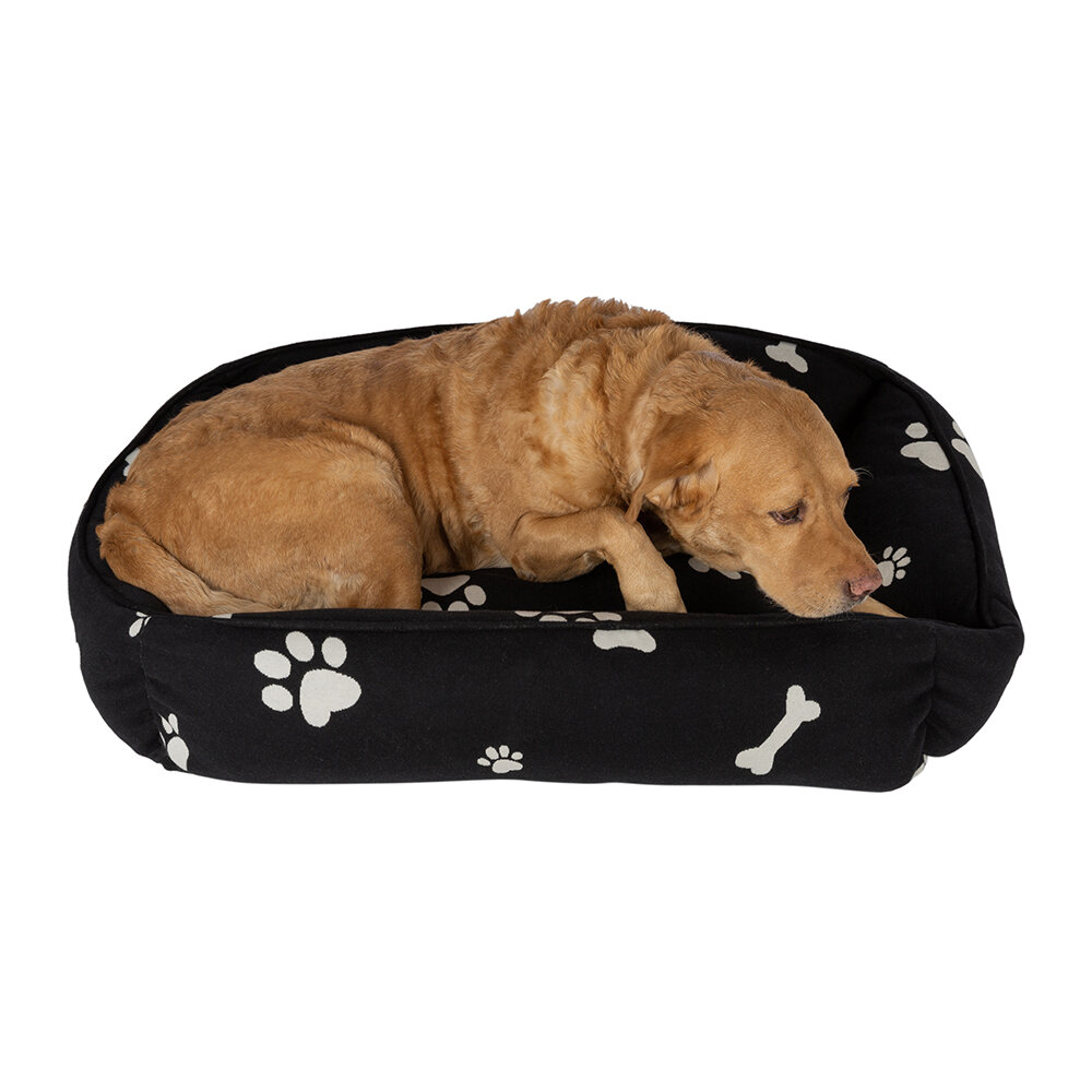 Bild von Retreat – Pet Bed – Medium – Bones & Dog Paws